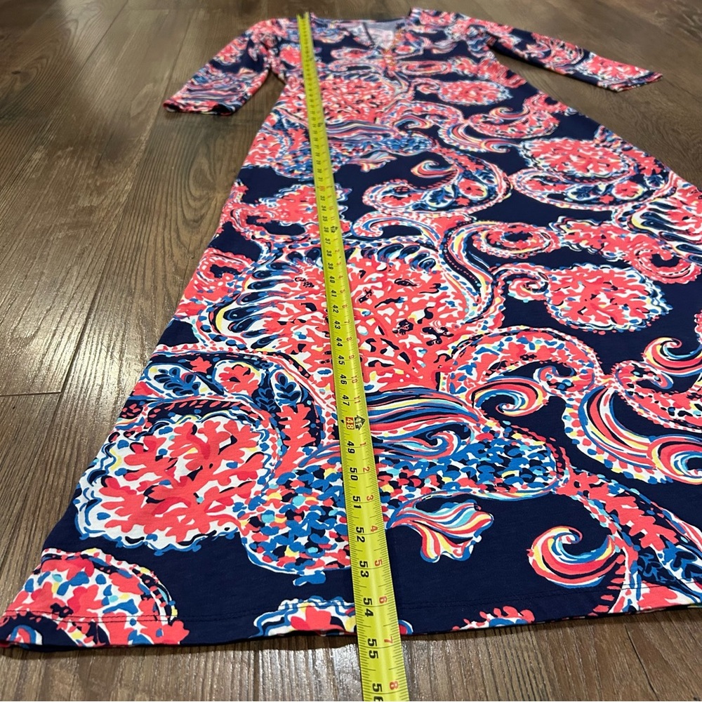 Lilly Pulitzer Alessia Maxi Dress For The Halibut Medium - Picture 4 of 10